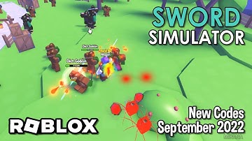 Roblox Sword Simulator New Codes September 2022