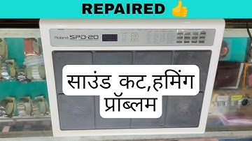 ROLAND spd20 sound and pad repair