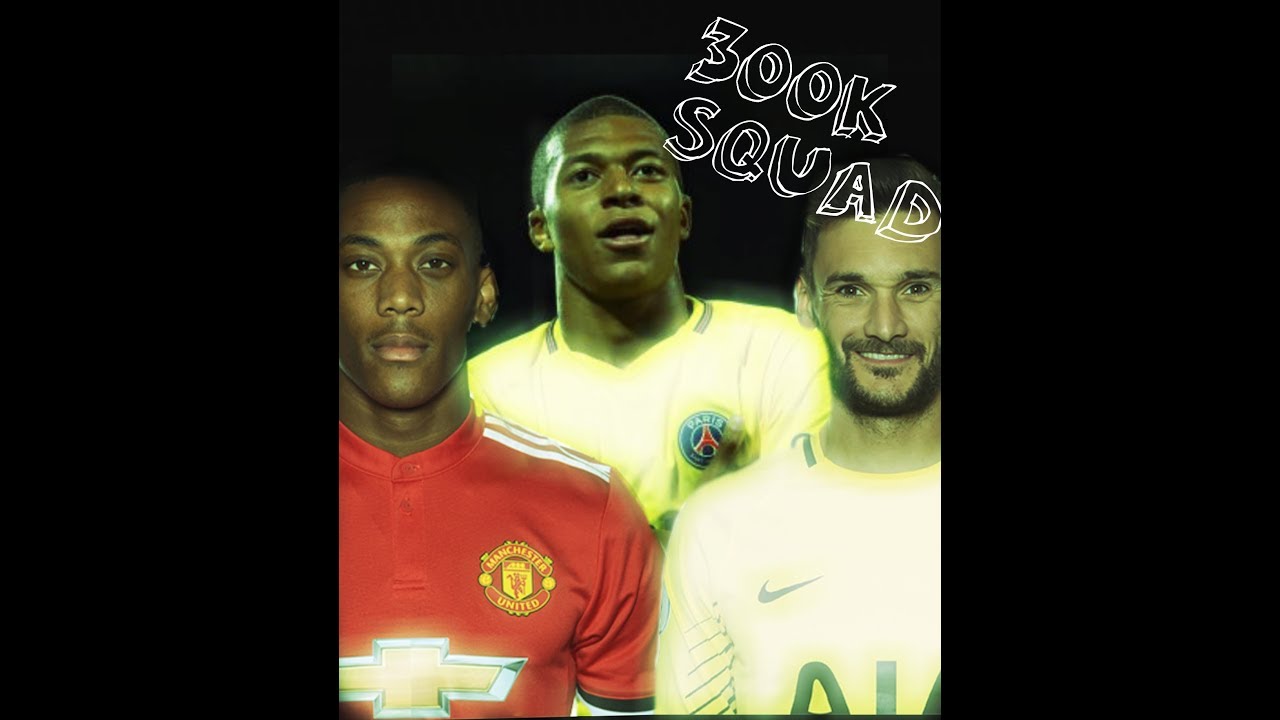 FIFA 18: THE BEST 350K TEAM EVER!?   **Squad builder ft. Mbappe, Lloris, Martial and more...**