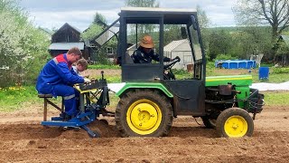 Модернизировал старый окучник для картошки в современный посевной комплекс!