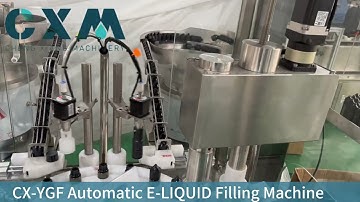 CGUB1-30MLV3 Unicorn Bottles fully automatic filling capping machine #Aviator bottle #Kratom liquids