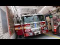 FDNY Rescue 1 responds to Box 7465 for man under train