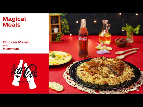 Smoked Chicken Mandi with Hummus Recipe by SooperChef (Eid Recipes) Magic Meals with Coca-Cola