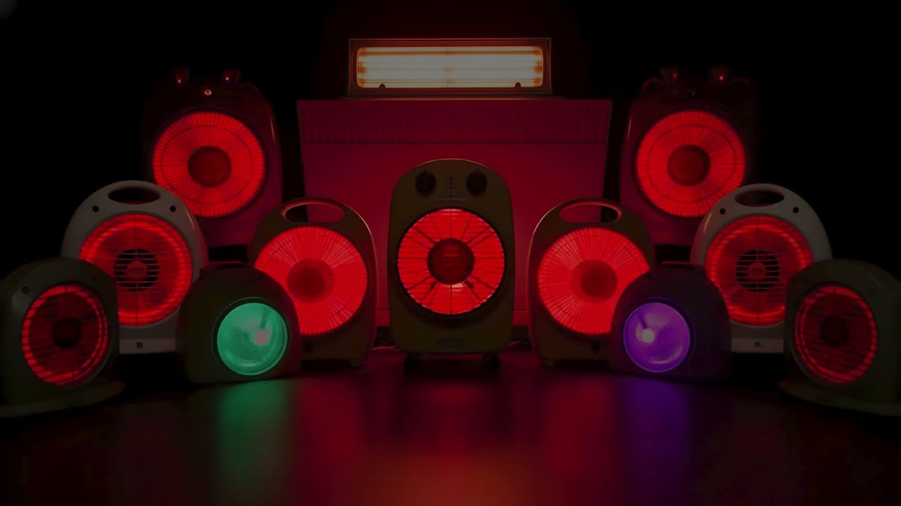 12 COZY Fan Heater Sounds with Deep Box Fan Noise to Fall Asleep Fast | 528 Hz Sleep Comfort