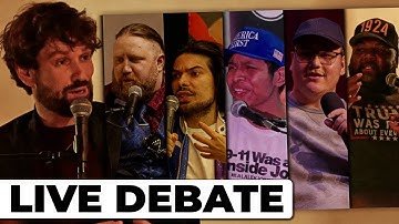 MAGA Confront And Debate Destiny Live