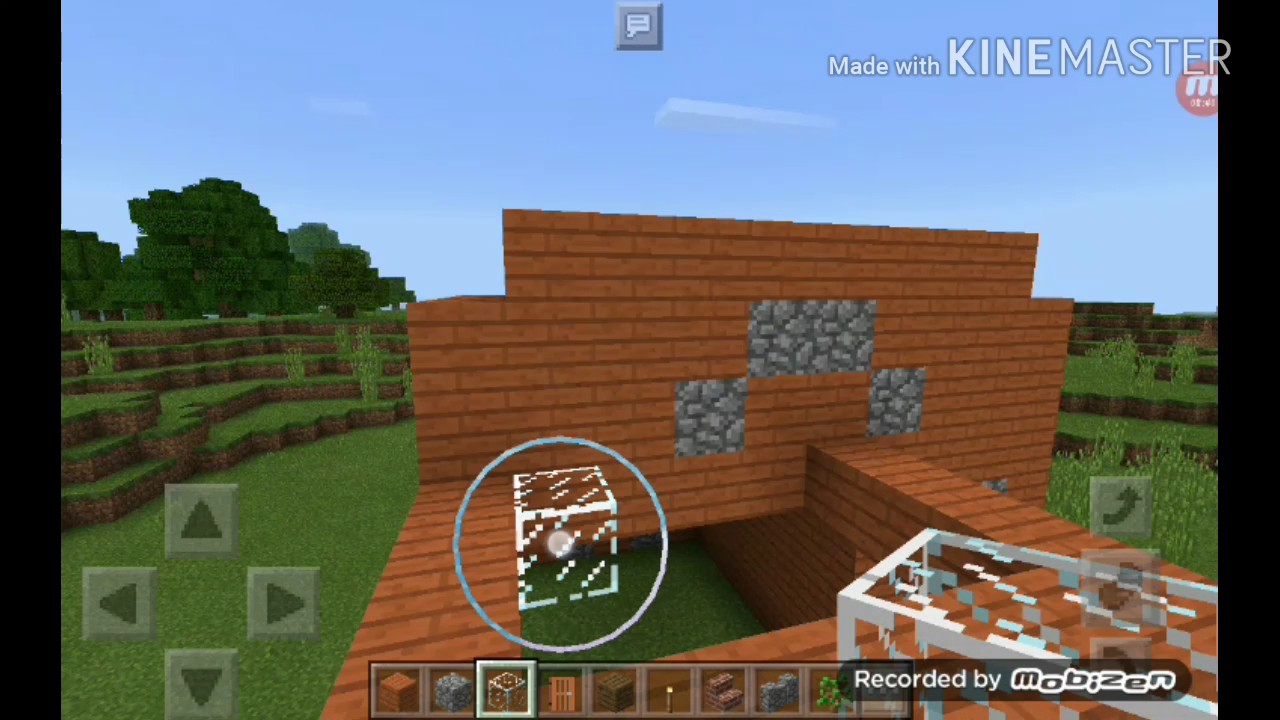 Minecraft pe : comment faire une belle maison pour débutant - YouTube