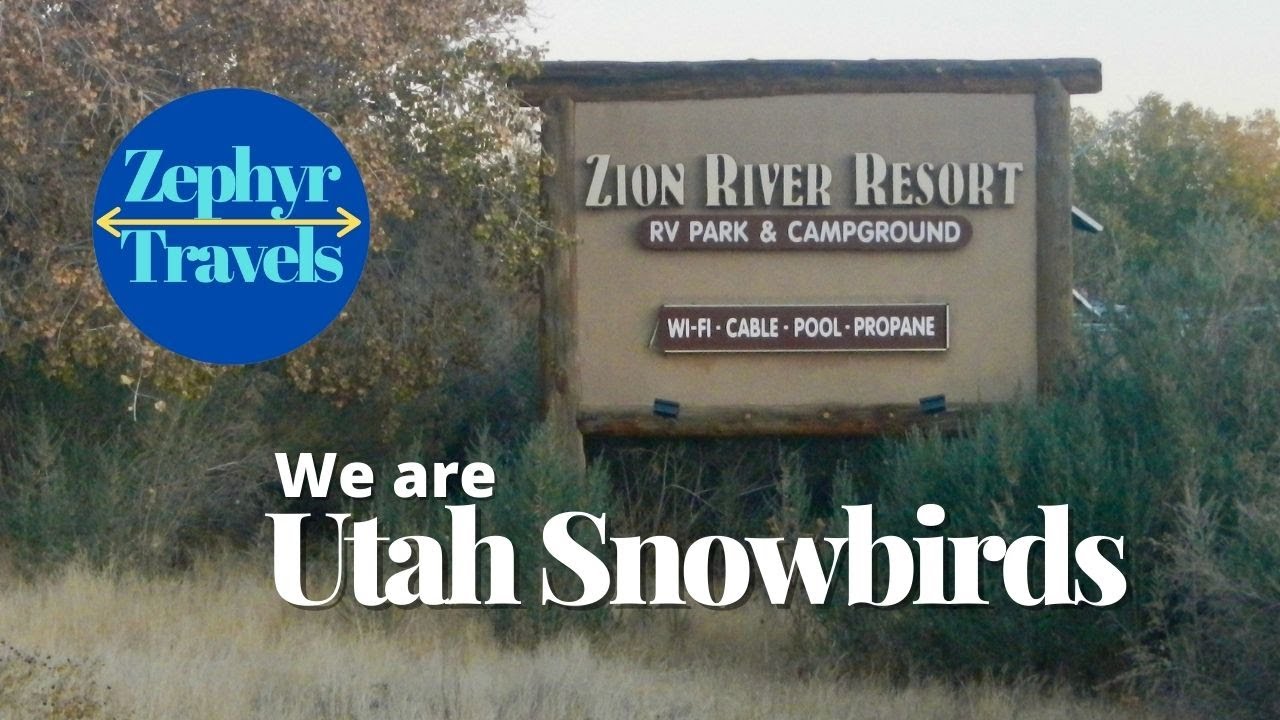 Zion River Resort RV Park and a visit to a Ghost-town - Winter Road Trip | RV Lifestyle