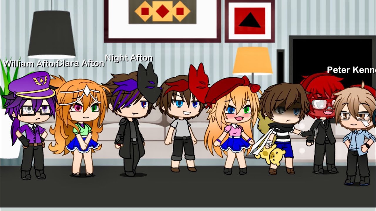 Trypophobia Meme ||Gacha Life|| Ft. Afton Family and two ...