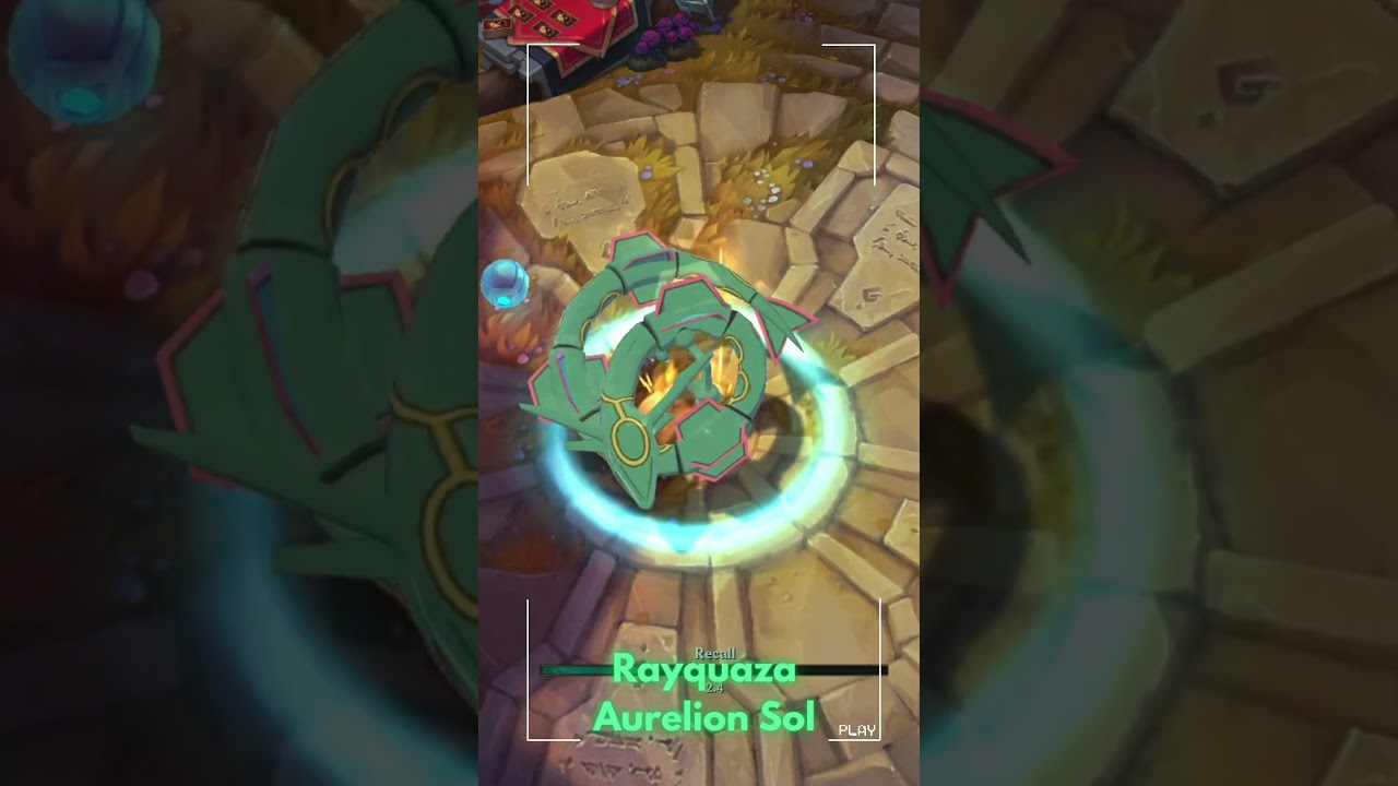 Rayquaza Aurelion Sol by Nyht Seven. League of Legends Custom Skin Spotlight. 