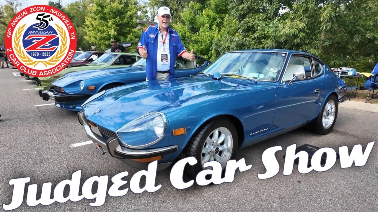 🚘The Z Cars of the 2025 ZCON Judged Car Show! 🚗 