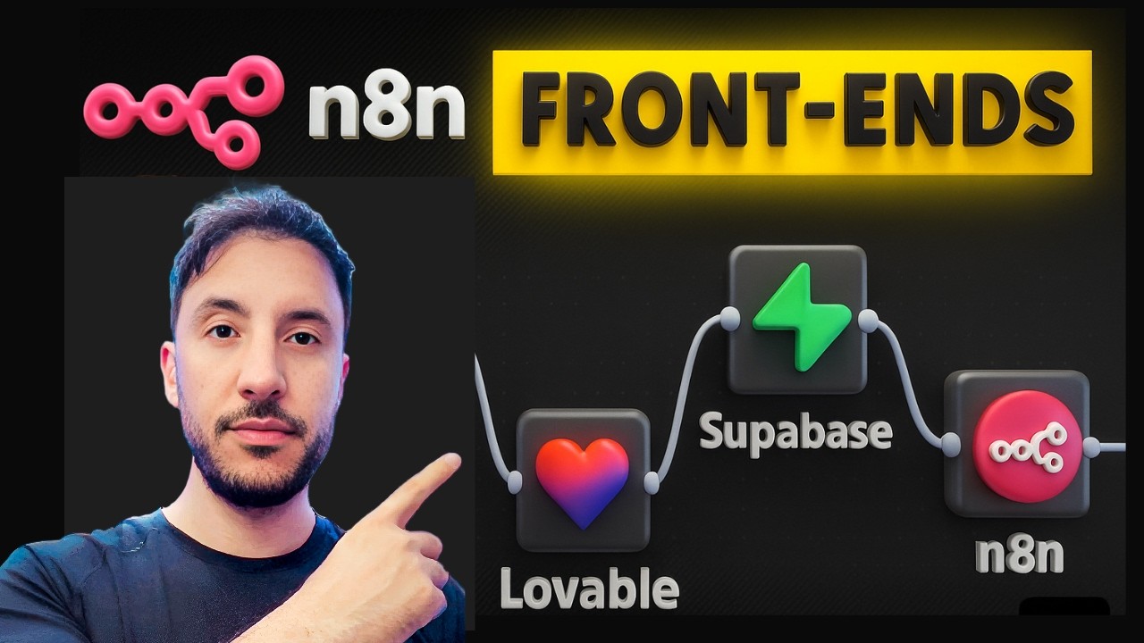 Turn n8n Workflows Into FULL Web Apps (No-Code Tutorial)