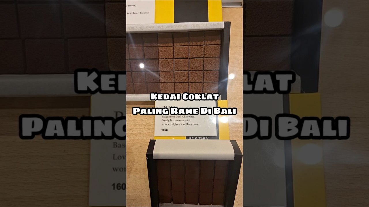 PALING RAME DI BALI!! HEAVENLY CHOCOLATE BALI 