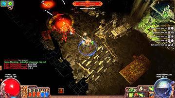 Fedelitas Boss Fight (Cruel) Lvl 46 Cast on Critical CoC Shadow Solo - Path of Exile