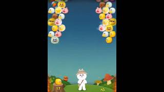 Line bubble game 2 level 154 라인버블 레벨 154 LINE バブル２