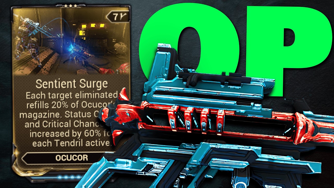 Ocucor: Warframe's STRONGEST Secondary (Sentient Surge) - YouTube