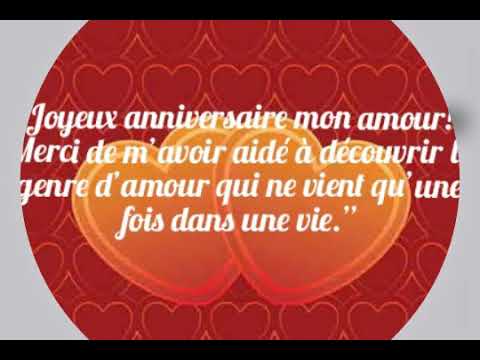 Joyeux Anniversaire Mon Amour Youtube