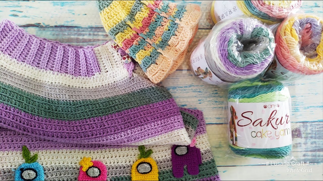 Review Benang Milk Cotton Sakura Cake Yarn