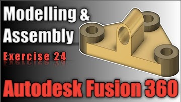 Master Autodesk Fusion 360 | Engineering Model & Assembly | Tutorial No 24
