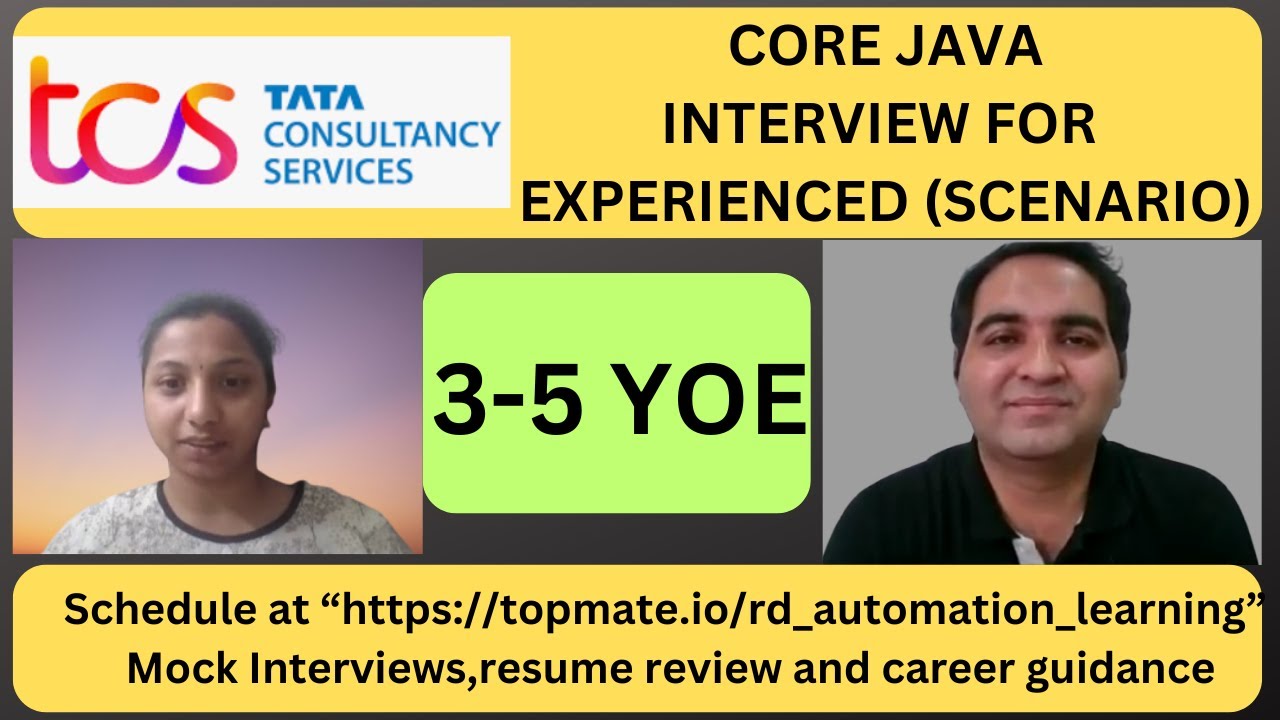 TCS Java Interview Questions | TCS Java Interview Questions
