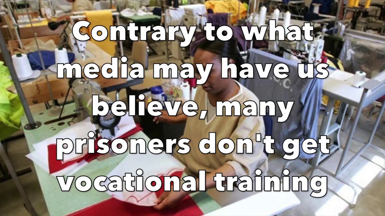 Vocational training in jail - YouTube