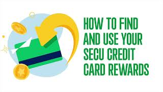 How to Find and Use your SECU Credit Card Rewards | SECUMD