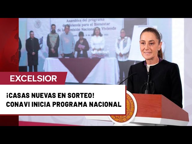 Conavi sorteará viviendas nuevas en todo el país
