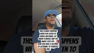 When you think you sound like Usher until the radio cuts out... 💀 #funny #fypシ゚viral #fypviral #pov