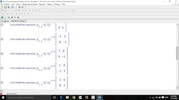 inverse metrix solve using GeoGebra by Ramesh Jaiswal
