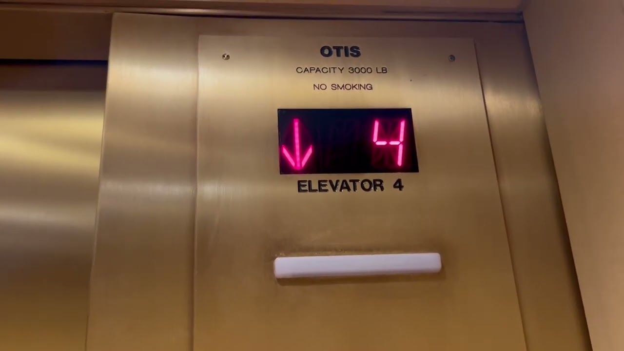 Otis Elevonic R Modded Traction Elevators - Disney’s Yacht Club Resort - Lake Buena Vista, FL