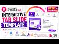 Interactive Tabs in Articulate Storyline 360 | Free Template Download | Articulate Storyline 360