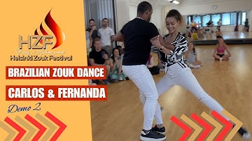 Zouk Demo 2 | Carlos & Fernanda | Helsinki Zouk Festival 2023