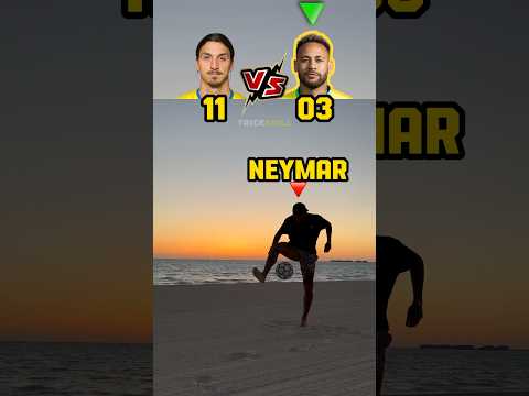 Ibrahimović VS Neymar | Juggling Challenge🤩