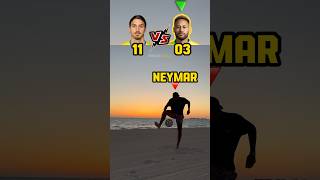 Ibrahimović VS Neymar | Juggling Challenge🤩