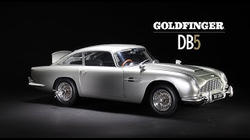 Agora Models Announce the Goldfinger Aston Martin DB5 1:8 Scale