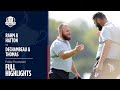 Rahm & Hatton Triumph Over DeChambeau & Thomas | 2025 Ryder Cup Highlights