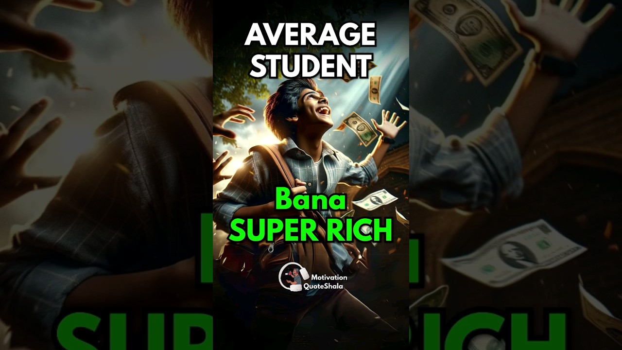 Rich Mindset vs Poor Mindset 🔥 Motivational Story for Students #motivationalvideo
