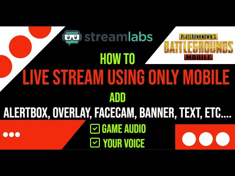 Live Stream Using Only Mobile | Add AlertBox, Overlay, Facecam, Frame ...