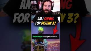 I Have NOT Been Taking the Destiny News Well...