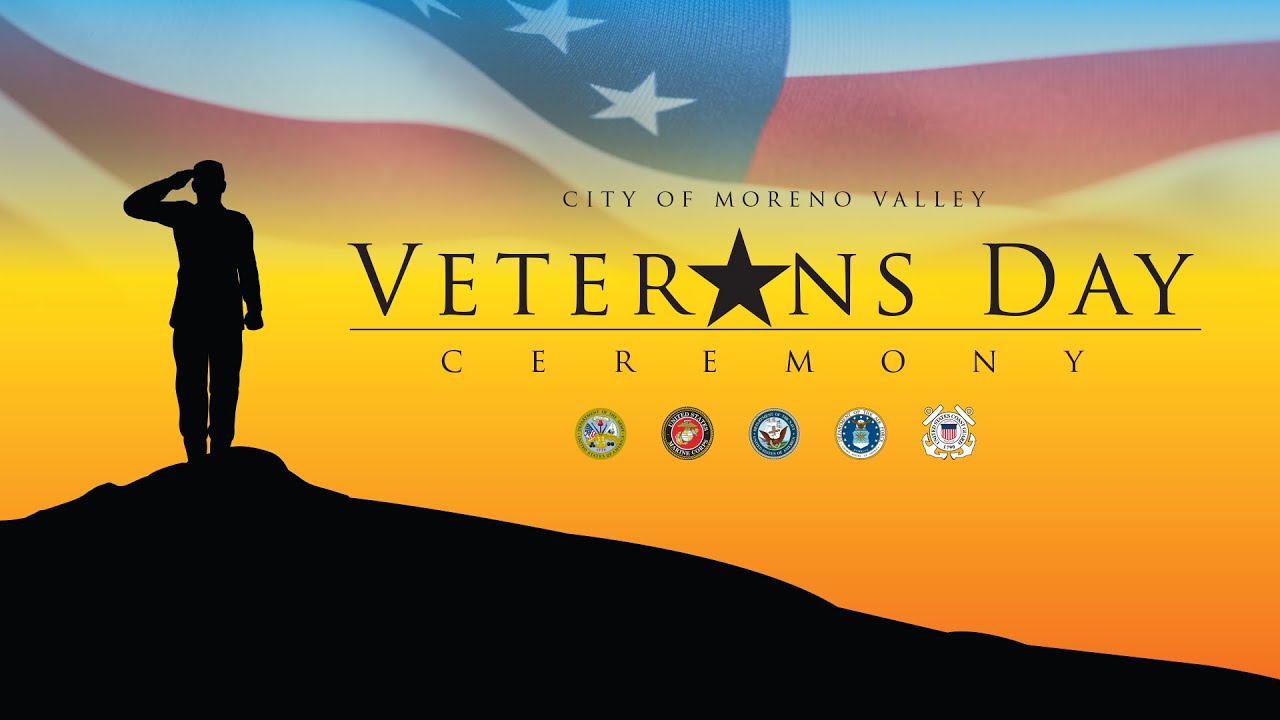 Moreno Valley's Veterans Day Ceremony 2022 YouTube