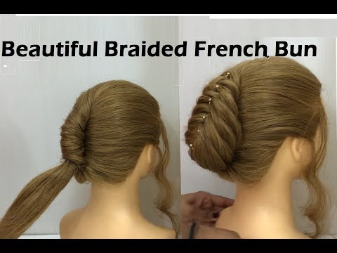 Very Easy french roll Hairstyle for Thin hair | French Bun Hairstyles 2019