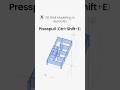 3D Wall Modeling in AutoCAD | Convert 2D Plans to 3D model with Presspull (Ctrl+Shift+E) #architects