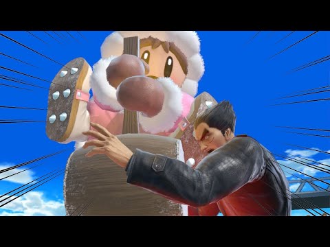 クライマーの力で終点くぐりを達成しちゃうカズヤ【スマブラSP】#Short #カズヤ参戦 #スマブラSP