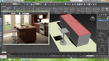 Tutorial on Modeling a stylish chair and table in 3dsmax.