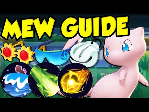 Pokemon UNITE: Mew (Attacker) Gameplay 