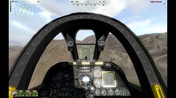 ARMA2 A-10 footage with TrackIR 5