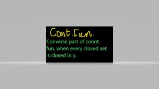 Continuous Function: Pullback theorem | case 3 | Jak Higher Mathematics