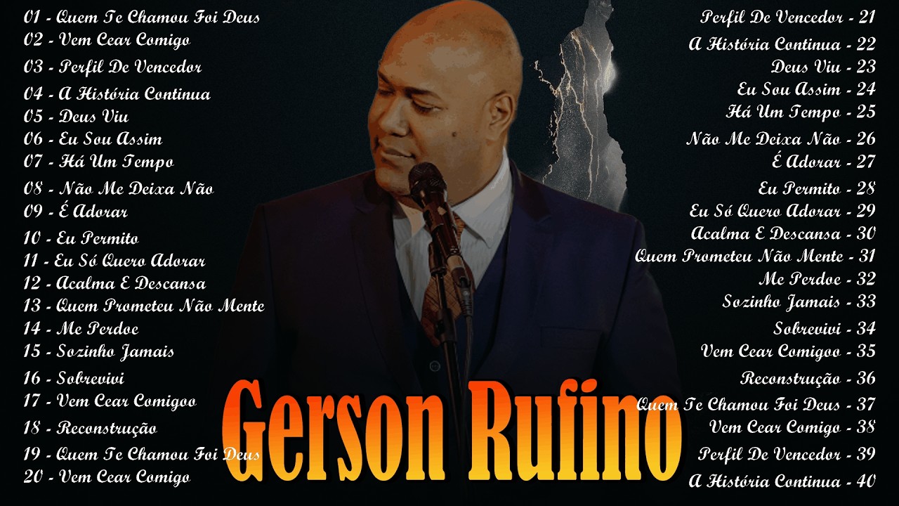 Louvores Eternos 2026 - Gerson Rufino - Santo é o Senhor,Voz de Adoração,Milagre Real