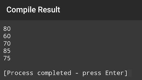 Initialisation of C Array