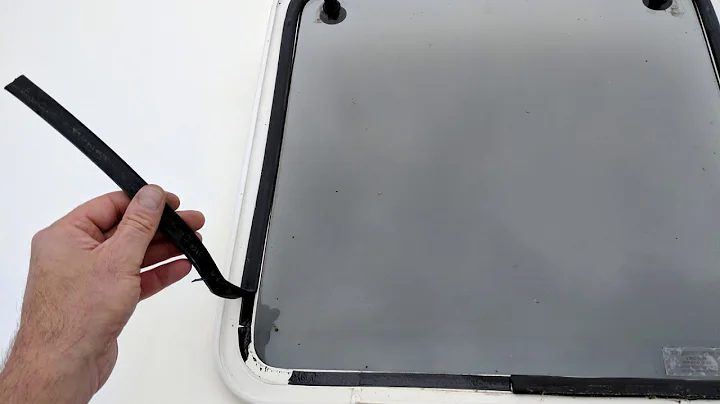 Boat Hatch Gasket Replacement - Sea Ray Sundancer