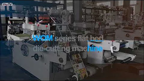 WQM 320G Flat bed die cutter